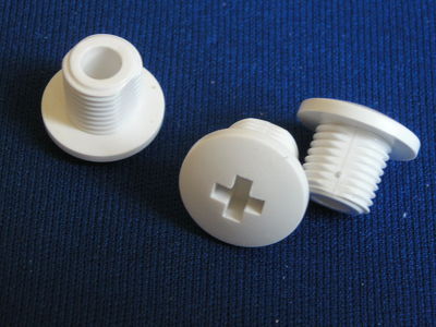 【燈頭塑料螺絲、十字圓頭M10X1X10、塑膠燈頭螺絲】價格,廠家,圖片,塑料零件,中山市小欖鎮宏隆金屬塑料電器制品廠-