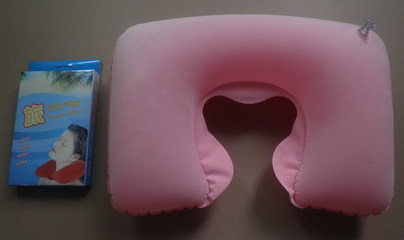 U型充氣枕頭 pvc植絨枕頭 環(huán)保pvc充氣枕圖片,U型充氣枕頭 pvc植絨枕頭 環(huán)保pvc充氣枕圖片大全,東莞市尚樂塑膠制品-15-